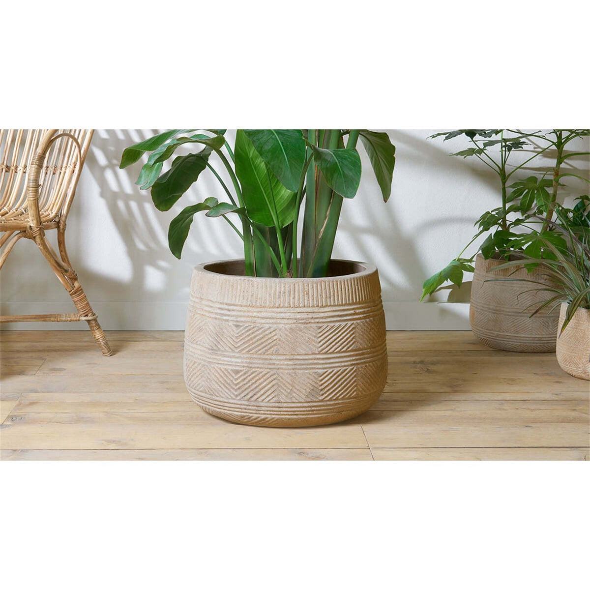 Zadie Terracotta Planter - Terracotta