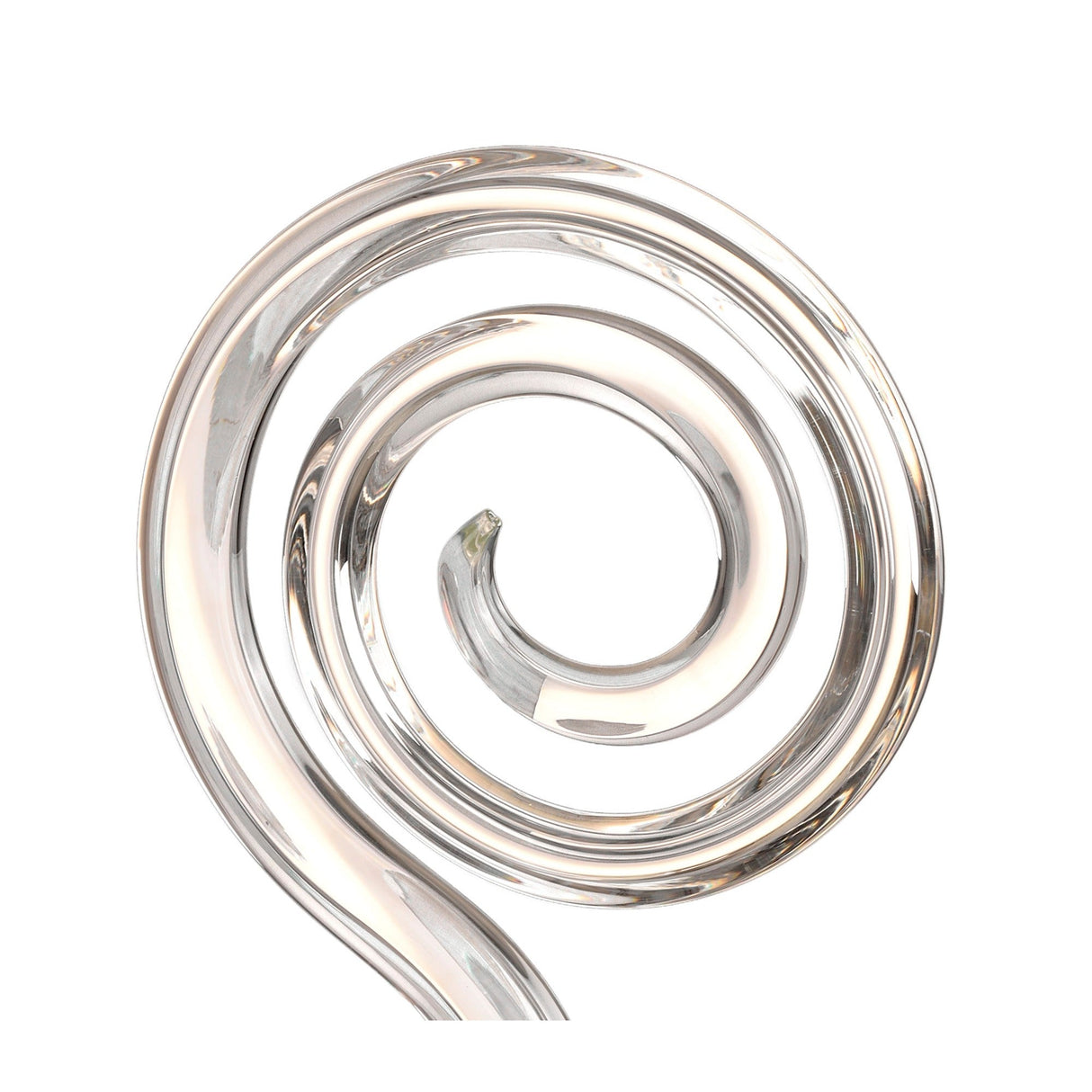 Adaggio Iris LED Crystal Table Lamp 10W 3000K - Chrome/Clear