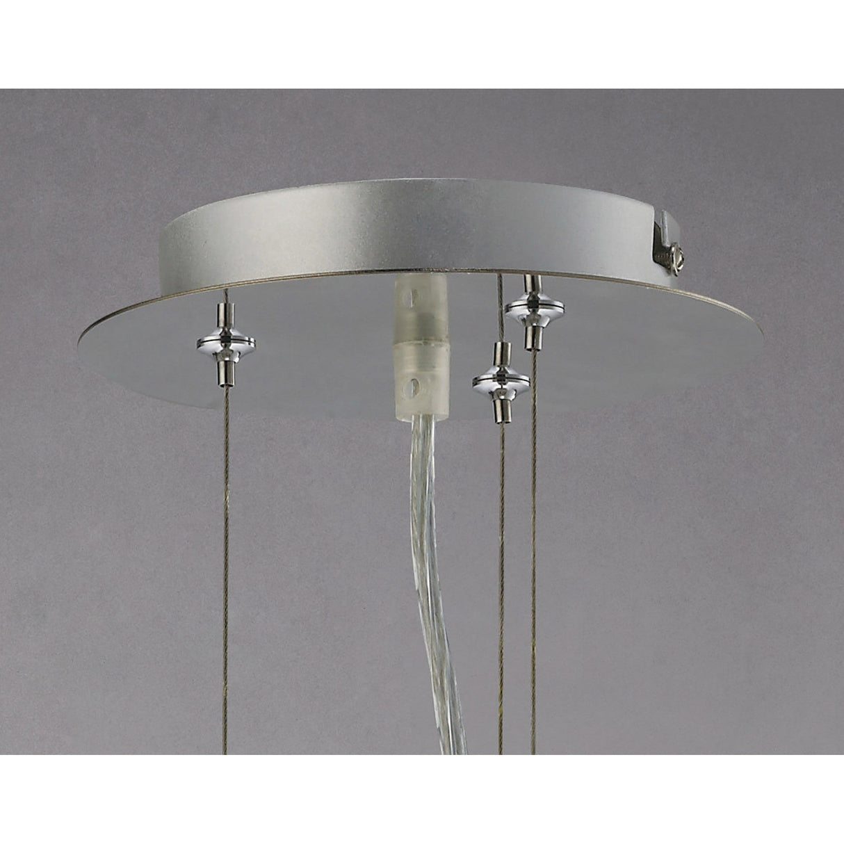 Adeline 50cm 6 Light Crystal Chandelier - Polished Chrome