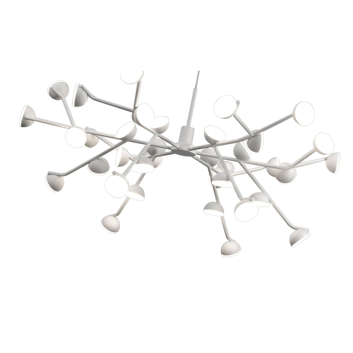 Adn 74cm LED Suspension Light 100W 3000K - White