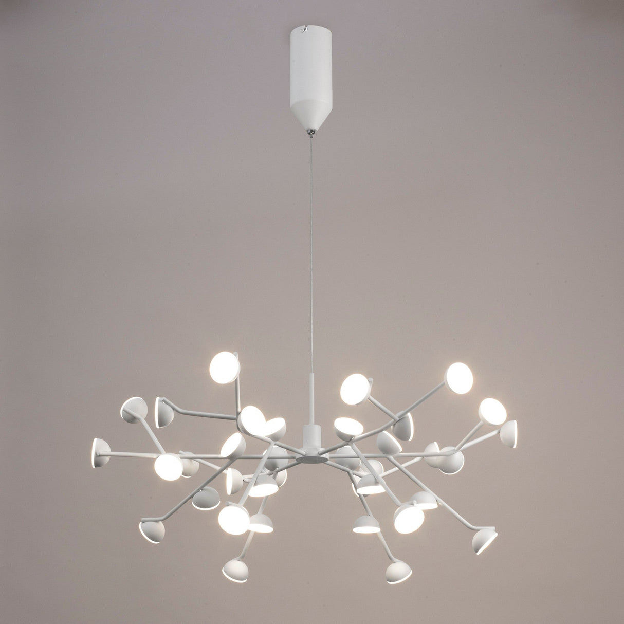 Adn 74cm LED Suspension Light 100W 3000K - White
