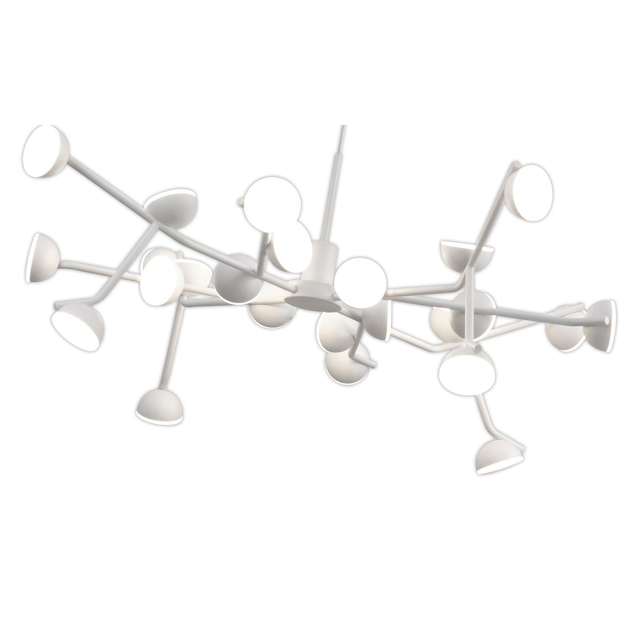 Adn 65.8cm LED Suspension Light 72W 3000K - White