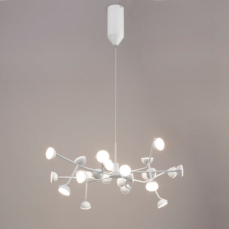 Adn 65.8cm LED Suspension Light 72W 3000K - White