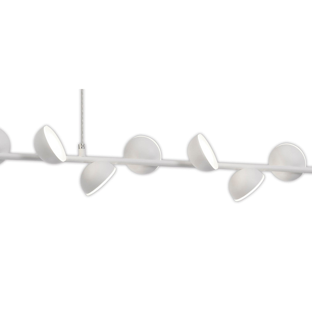 Adn 100cm LED Linear Suspension Light 36W 3000K - White