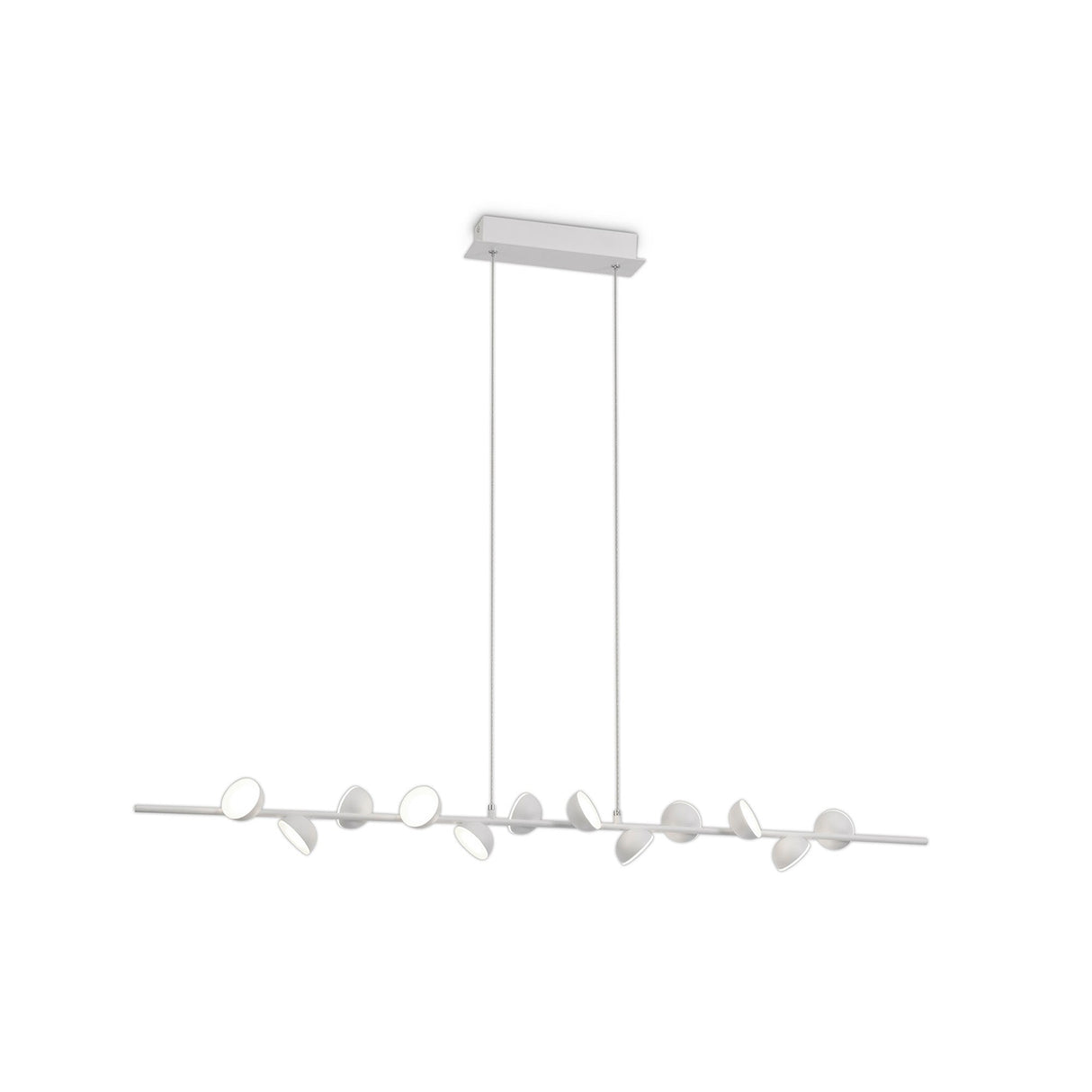Adn 100cm LED Linear Suspension Light 36W 3000K - White