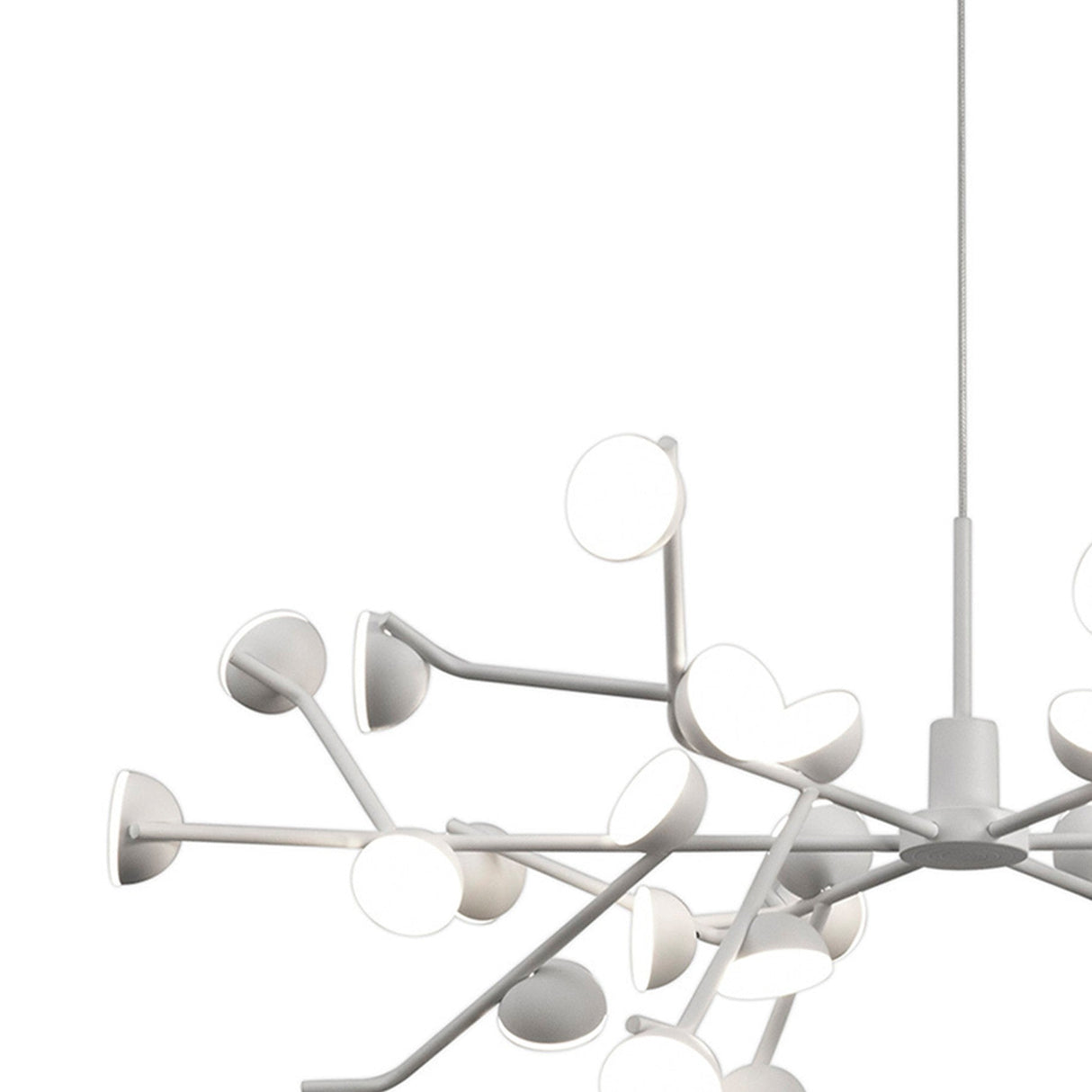Adn 74cm LED Suspension Light 108W 3000K - White