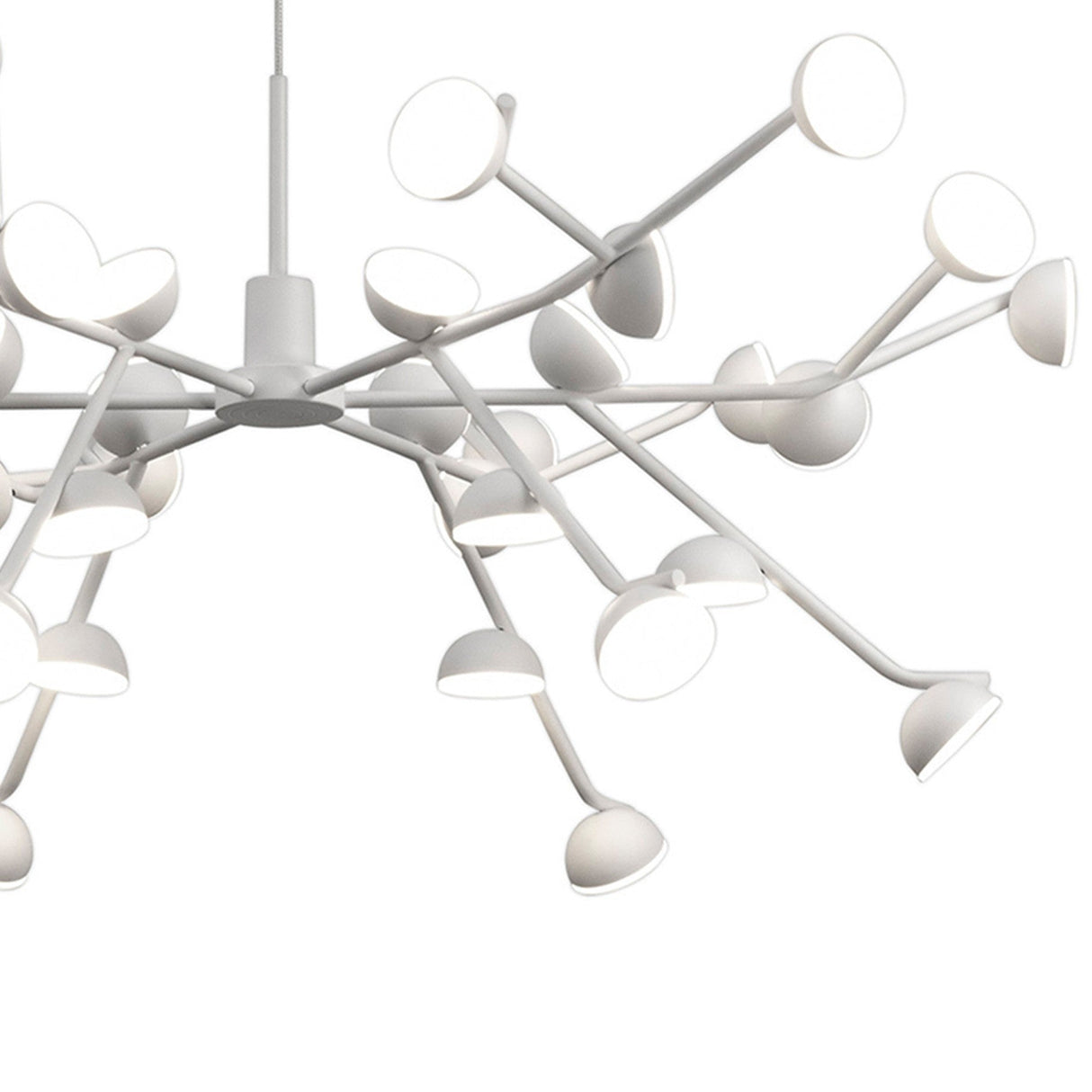 Adn 74cm LED Suspension Light 108W 3000K - White