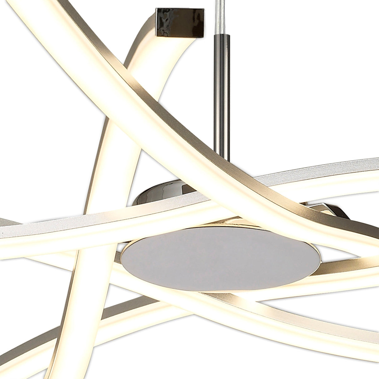 Aire 71cm LED Suspension Light 42W 3000K - Polished Chrome