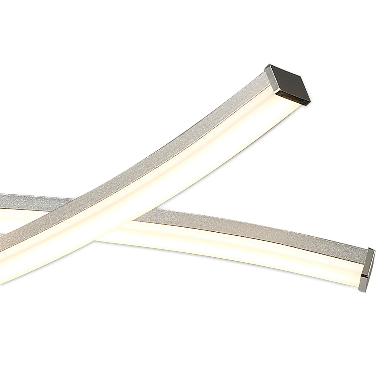 Aire 71cm LED Suspension Light 42W 3000K - Polished Chrome