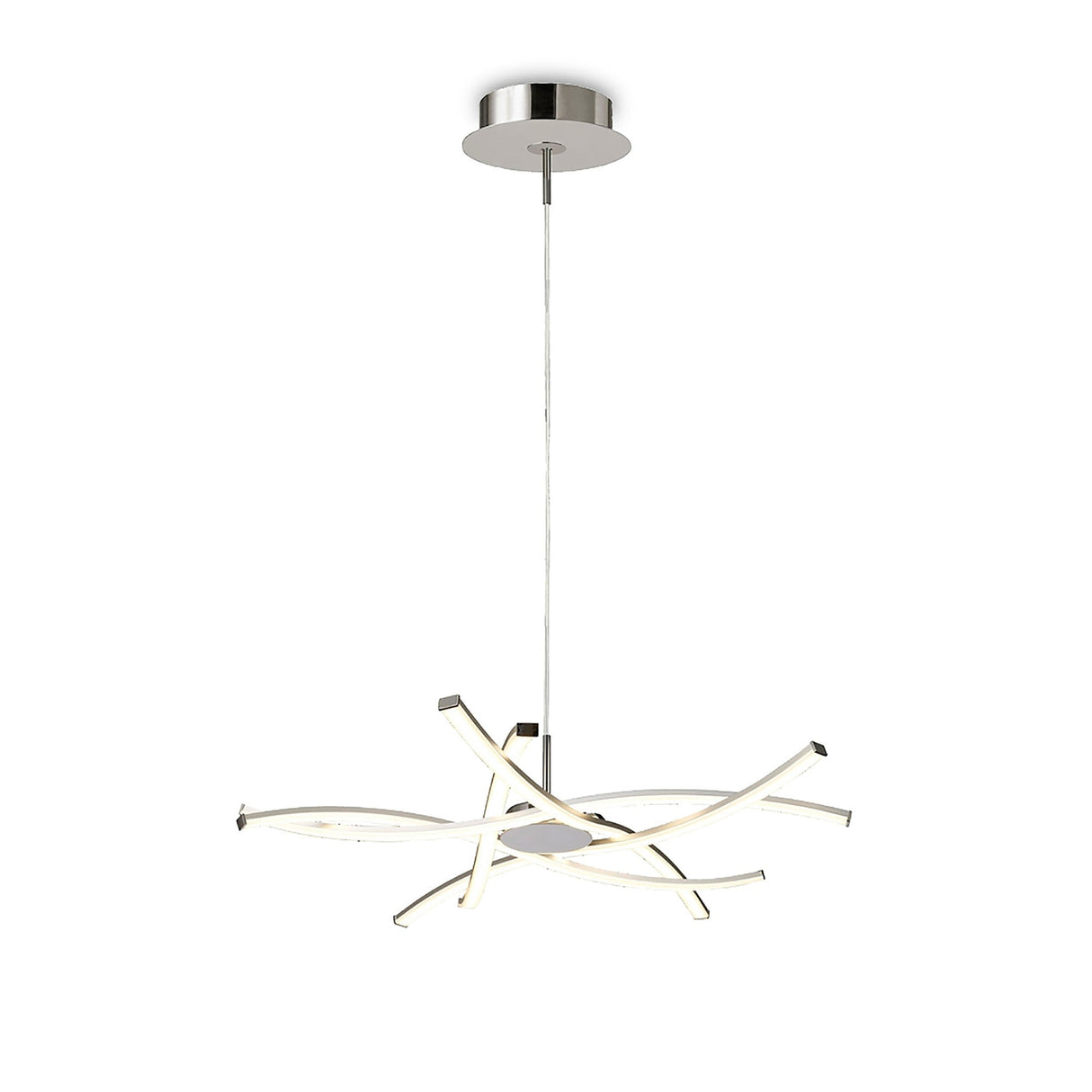 Aire 71cm LED Suspension Light 42W 3000K - Polished Chrome