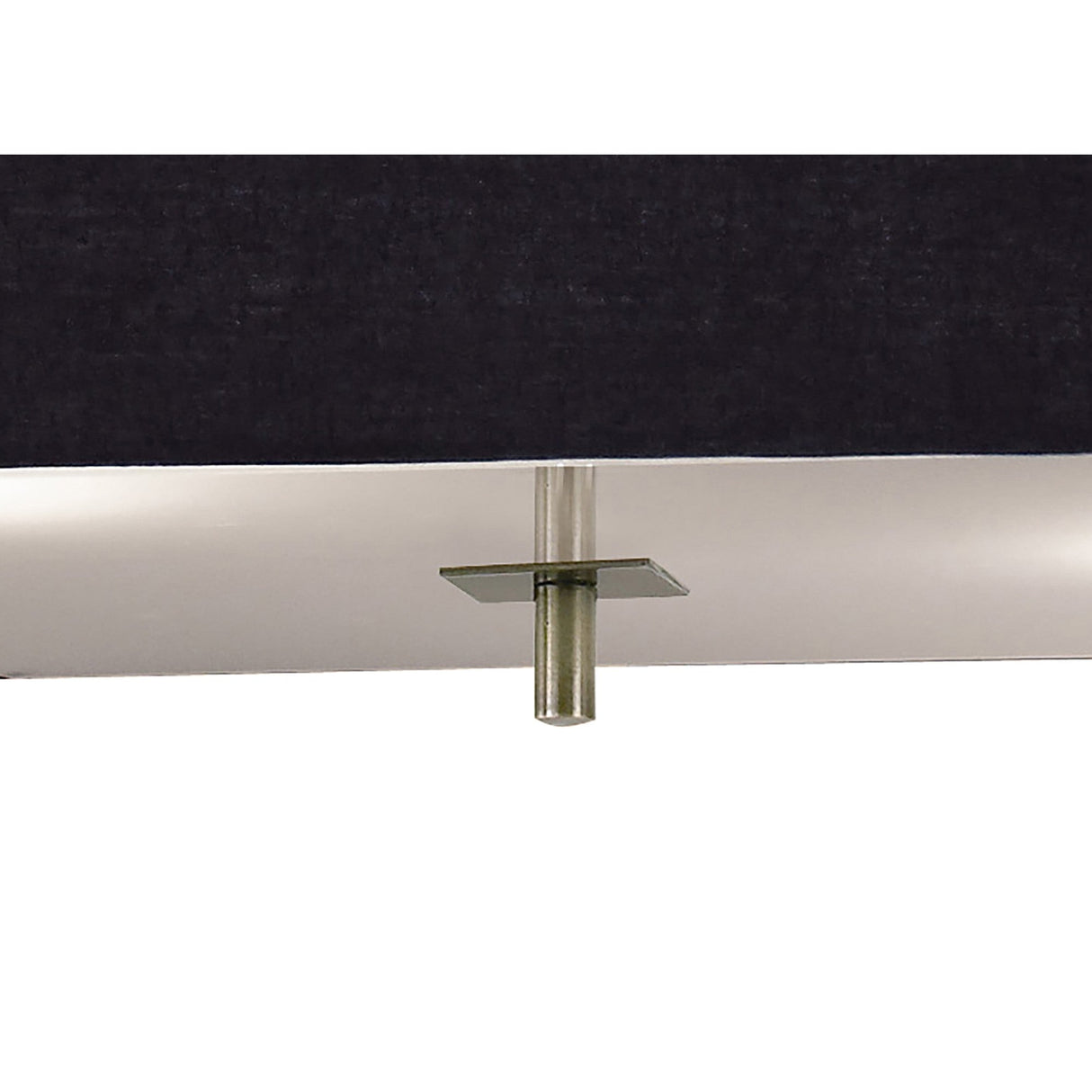 Akira 4 Light Pendant Light - Brass With Black Shade