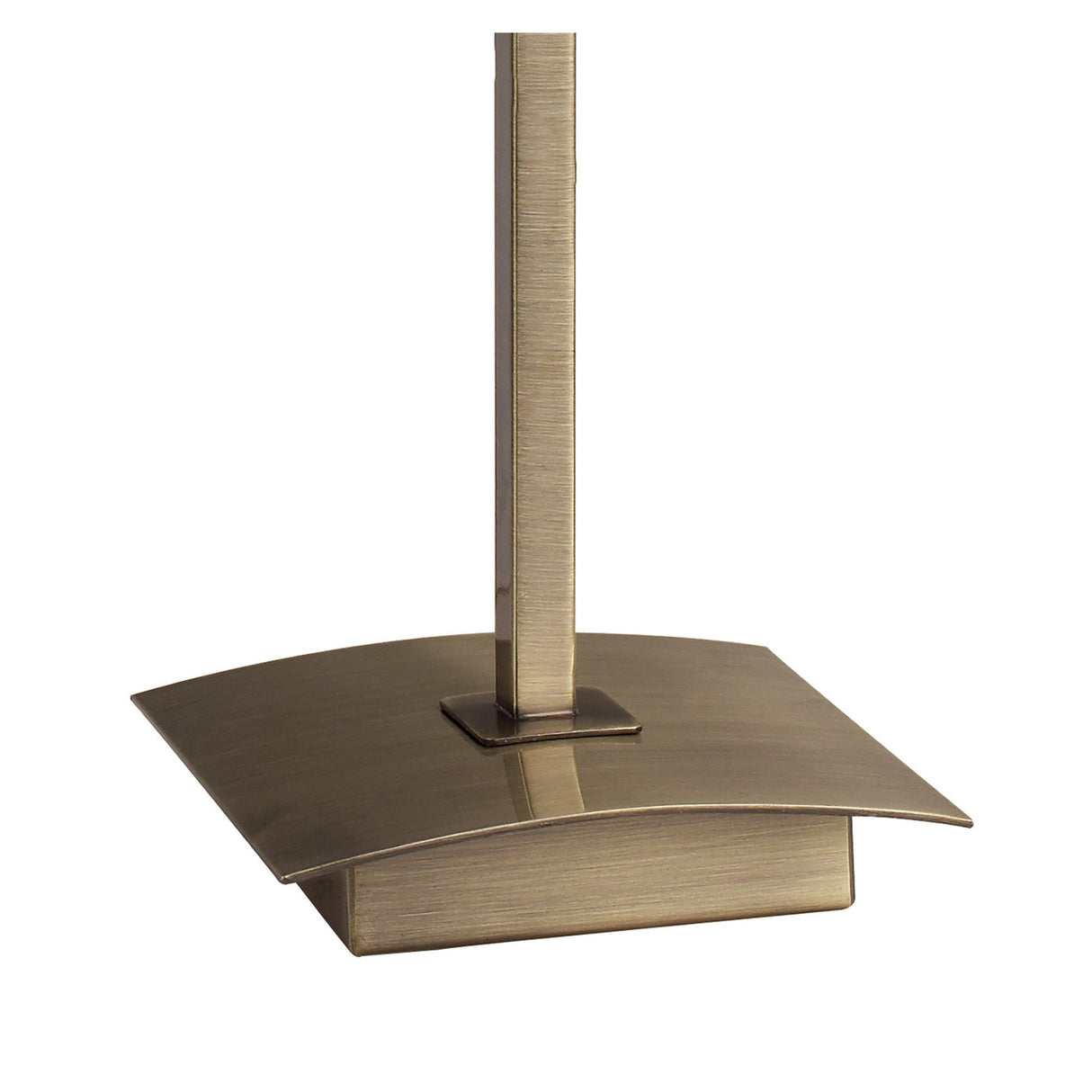 Akira 1 Light Table Lamp - Brass With Cream Shade