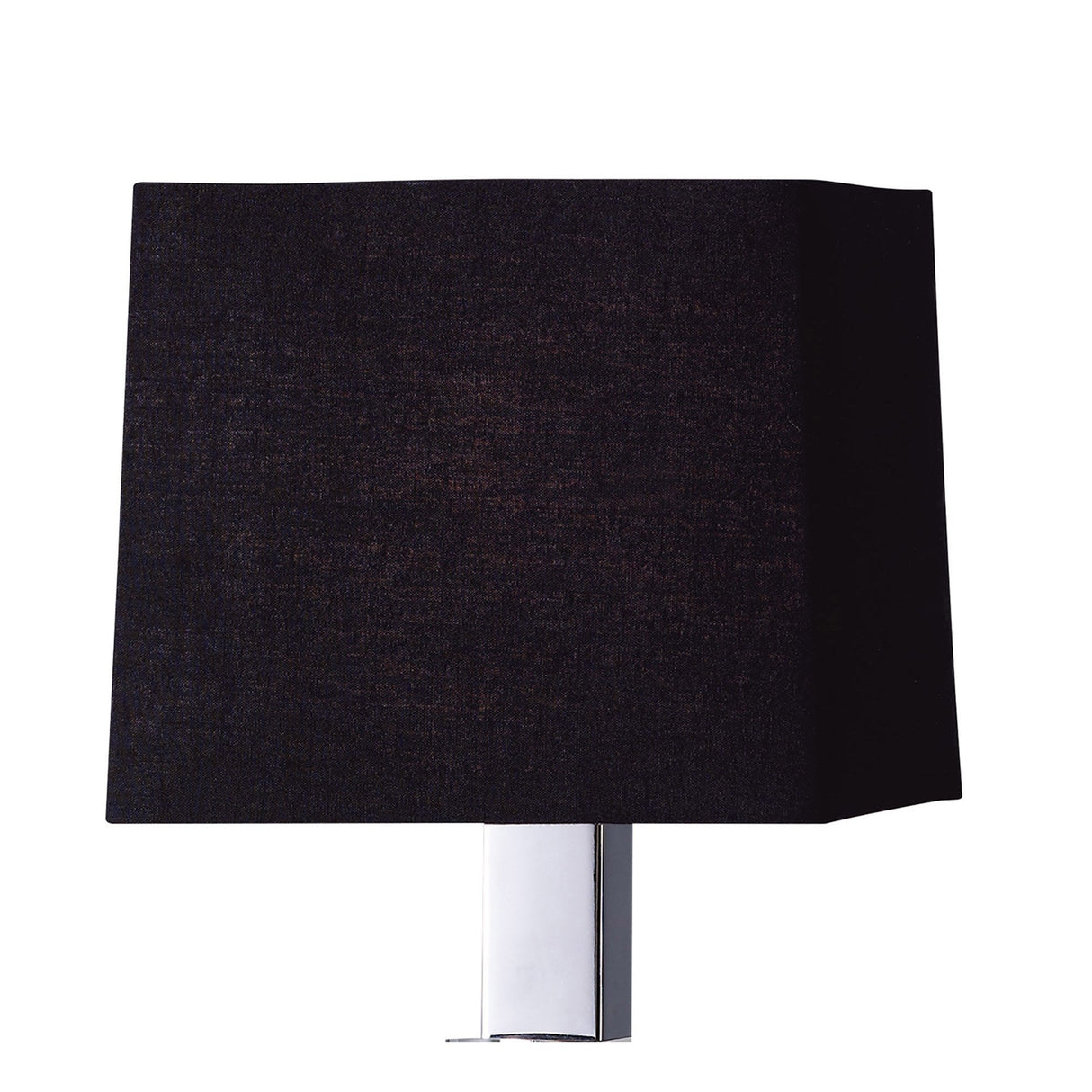 Akira 1 Light Table Lamp - Chrome With Black Shade