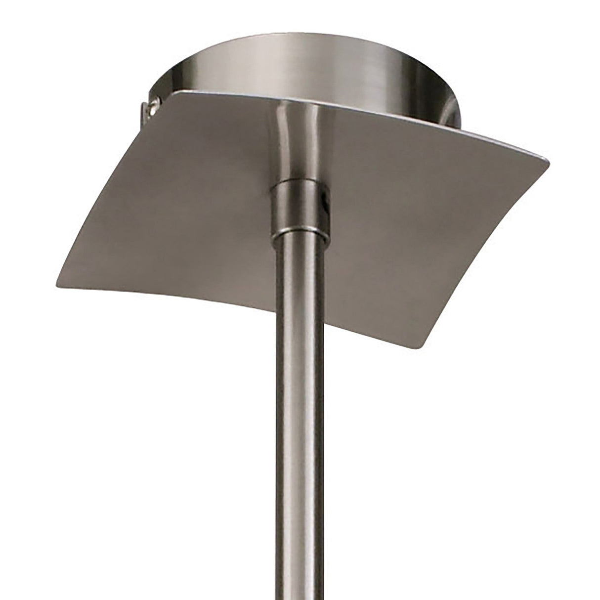 Alaska 82cm 8 Light Chandelier/Semi-Flush - Satin Nickel