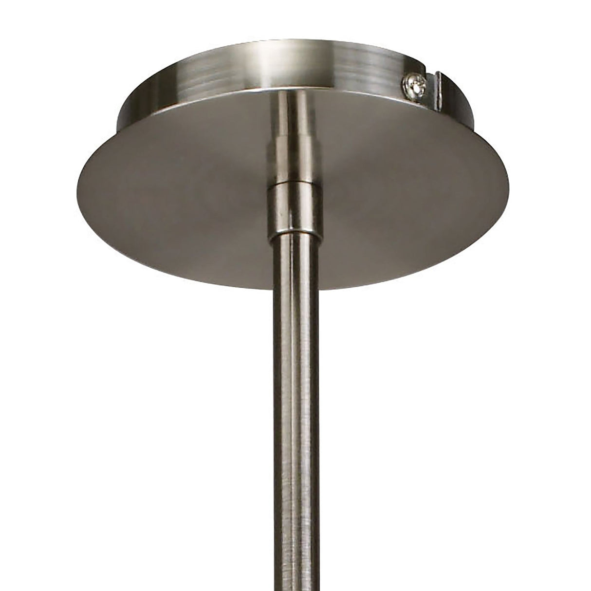 Alaska 49cm 4 Light Chandelier/Semi-Flush - Satin Nickel