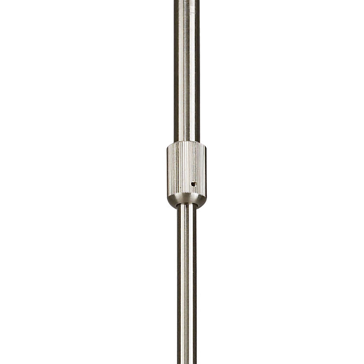 Alaska 49cm 4 Light Chandelier/Semi-Flush - Satin Nickel