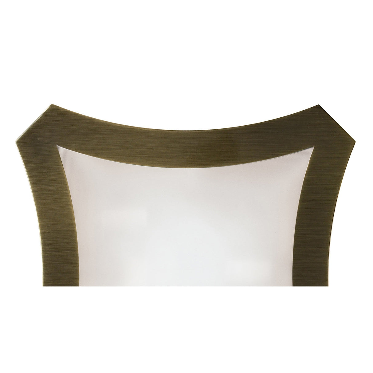 Alaska 3 Light Wall/Flush Ceiling Light - Antique Brass