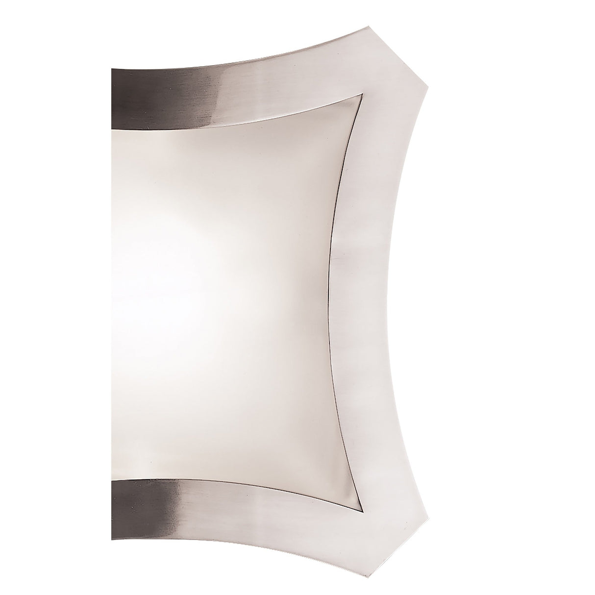 Alaska 3 Light Wall/Flush Ceiling Light - Satin Nickel