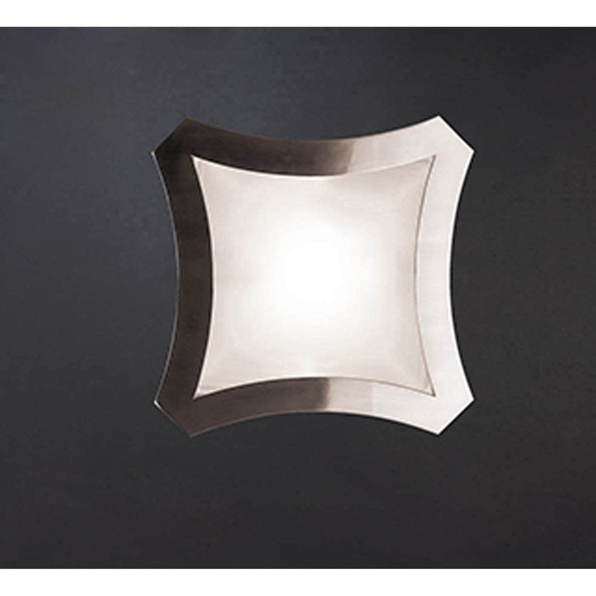 Alaska 3 Light Wall/Flush Ceiling Light - Satin Nickel