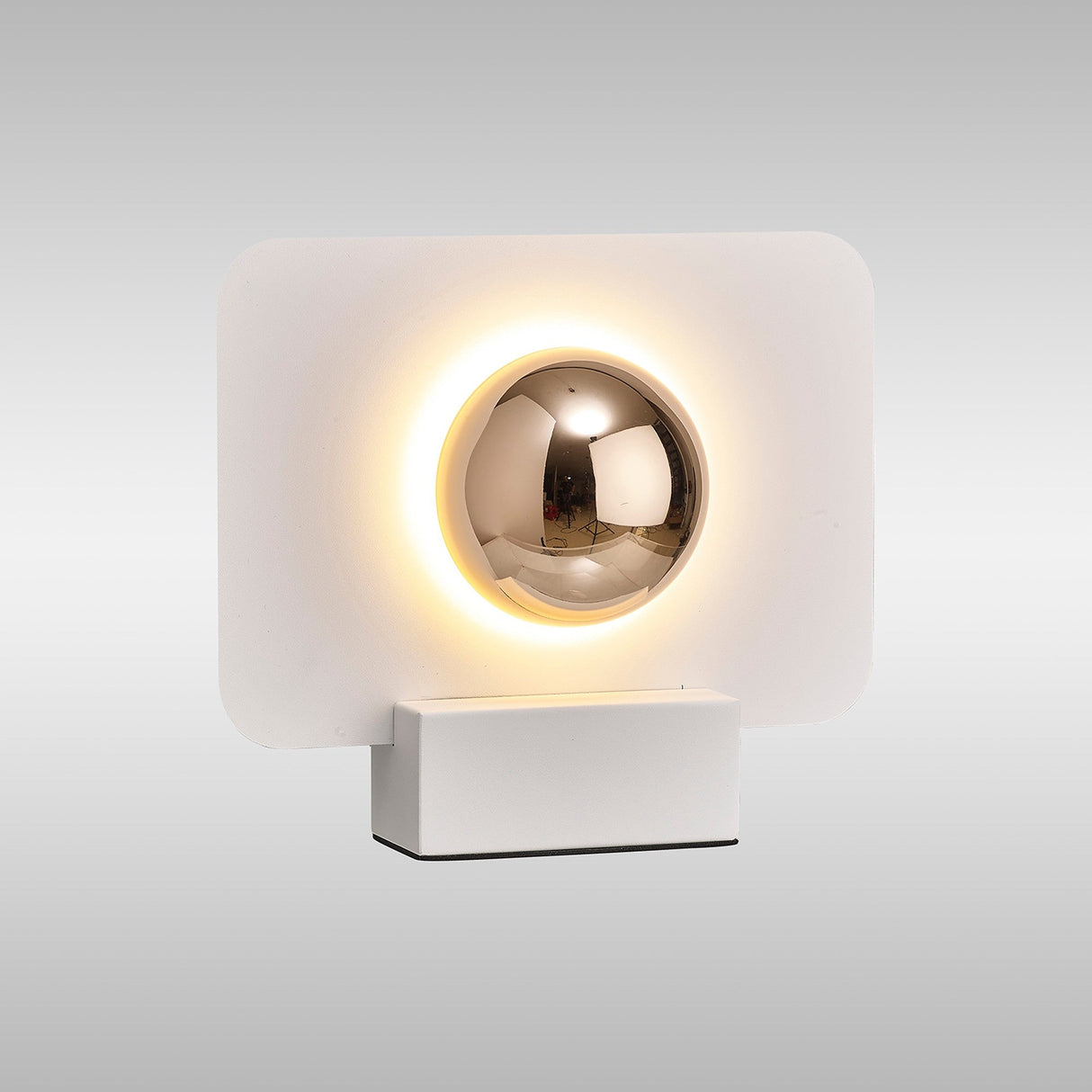 Alba LED Table Lamp 8W 3000K - White/French Gold