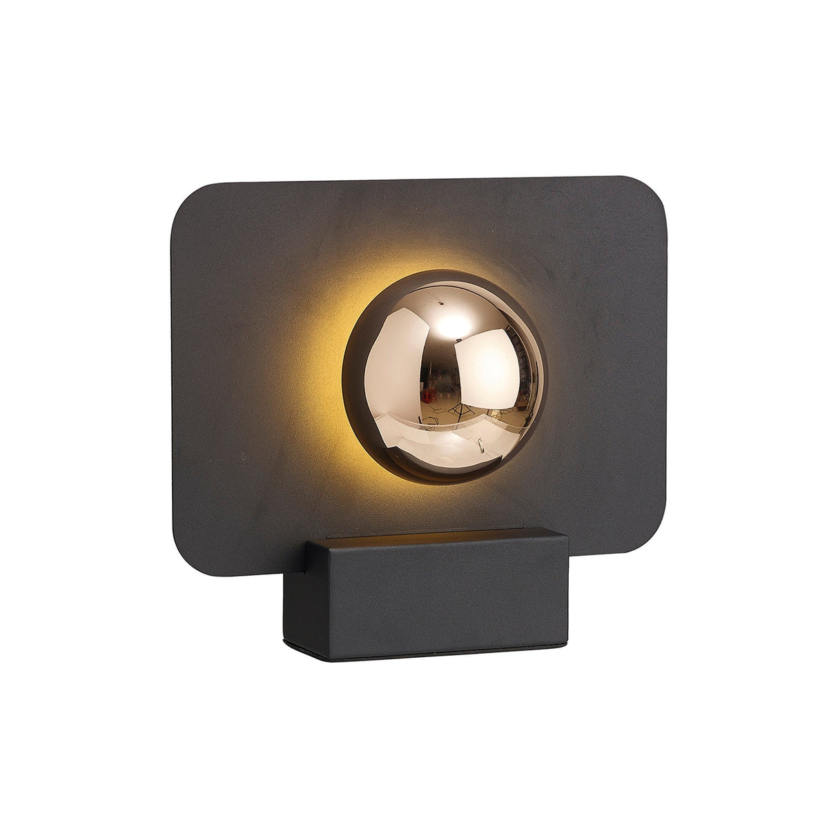 Alba LED Table Lamp 8W 3000K - Black/French Gold