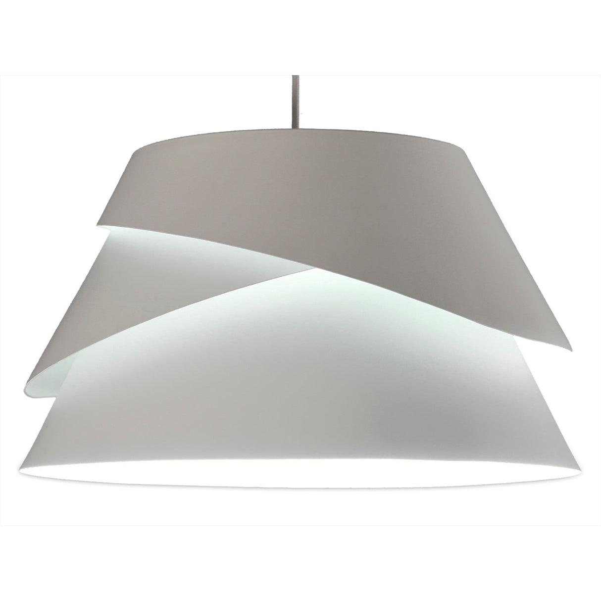 Alboran 41cm 1 Light Pendant Light - Silver