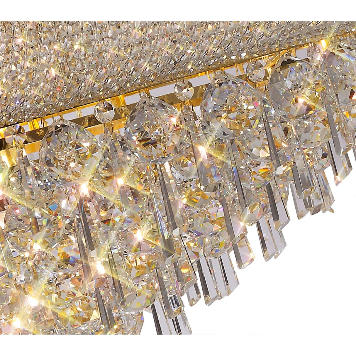 Alexandra 94cm 20 Light Crystal Chandelier - Gold