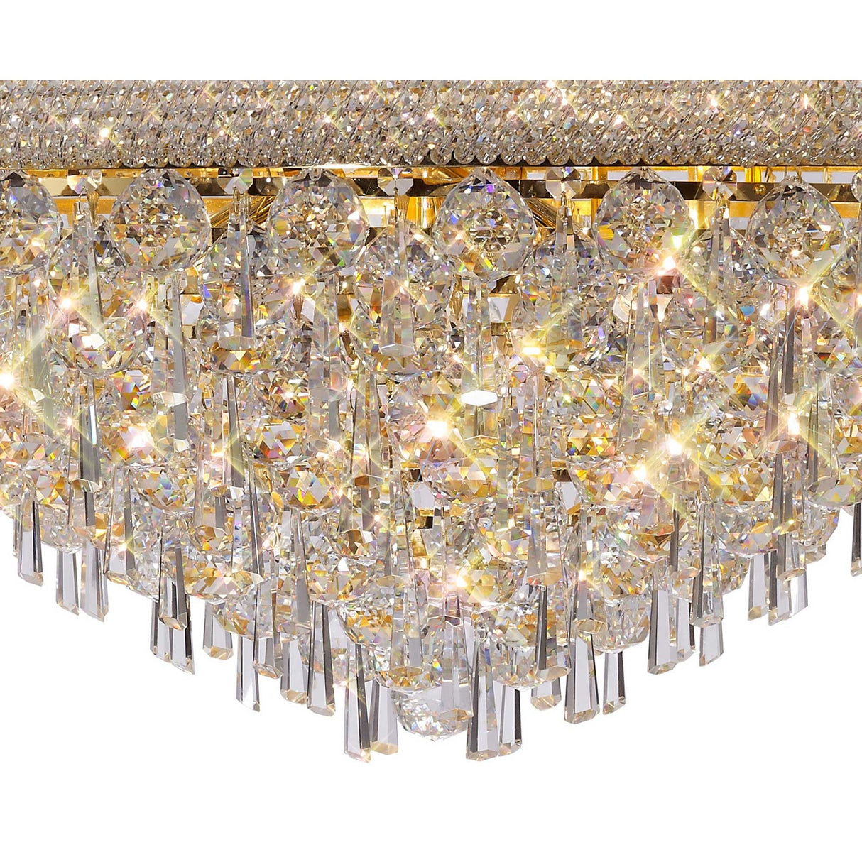 Alexandra 94cm 20 Light Crystal Chandelier - Gold