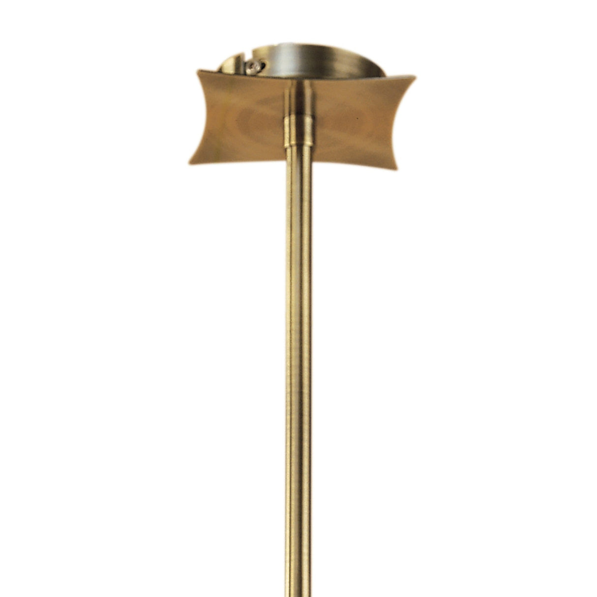 Alfa 63cm 6 Light Chandelier/Semi-Flush - Antique Brass