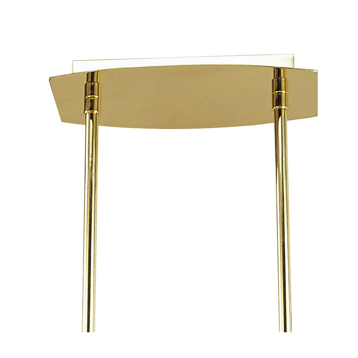 Alfa Linear 5 Light Linear Suspension Light - Polished Brass