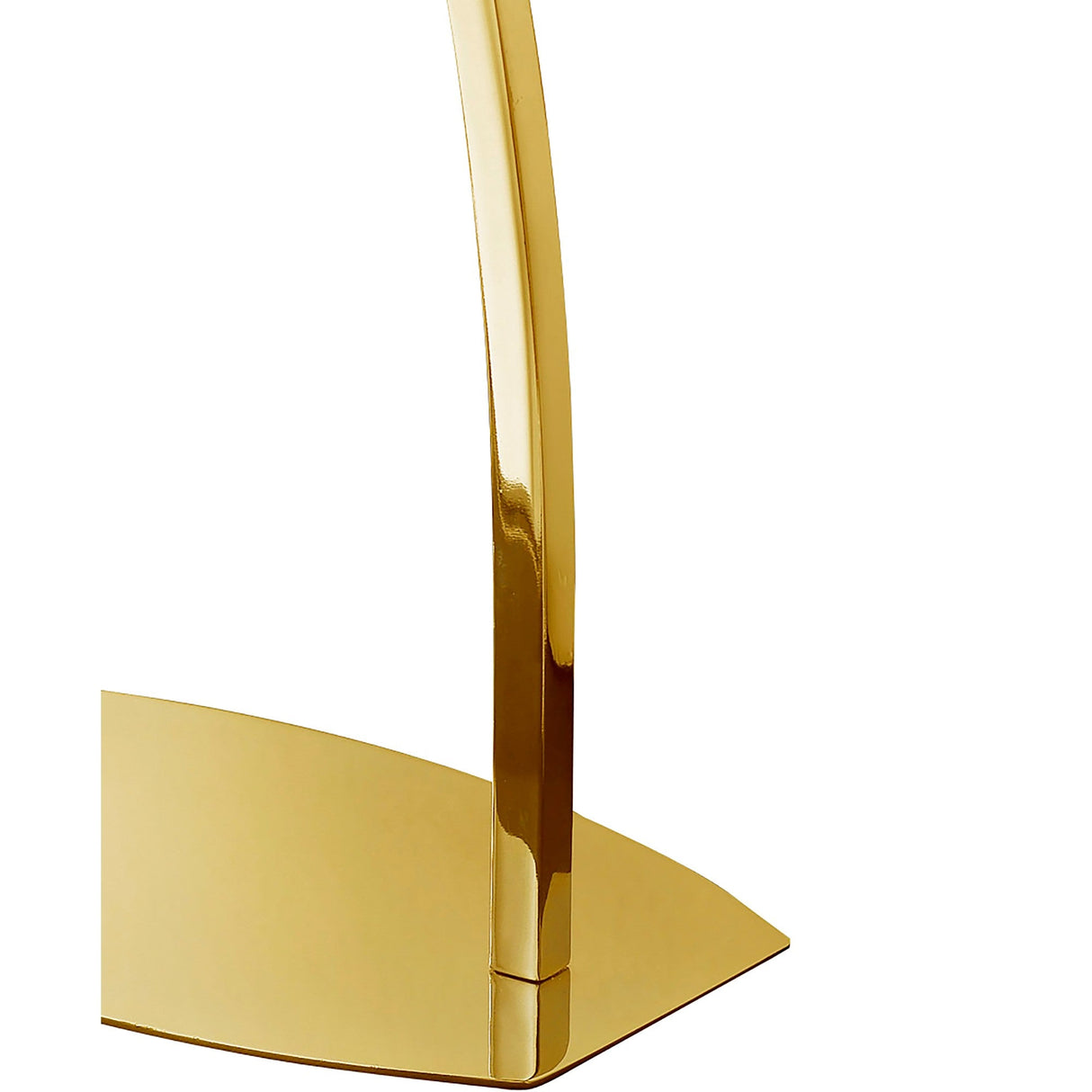 Alfa 1 Light Crystal Table Lamp - French Gold