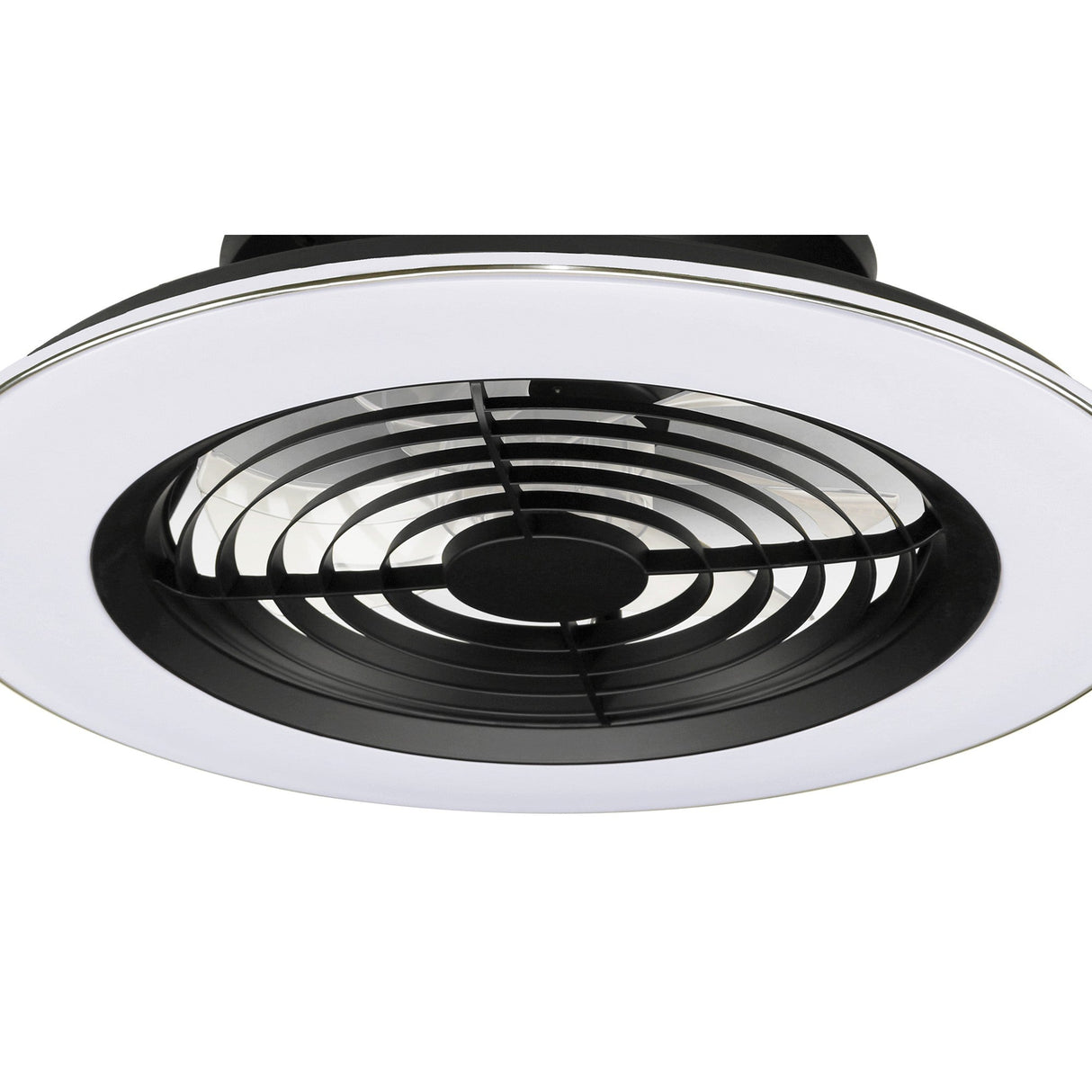 Alisio CCT Dimmable LED Ceiling Retractable Fan Light With Remote & APP Control - Black/White