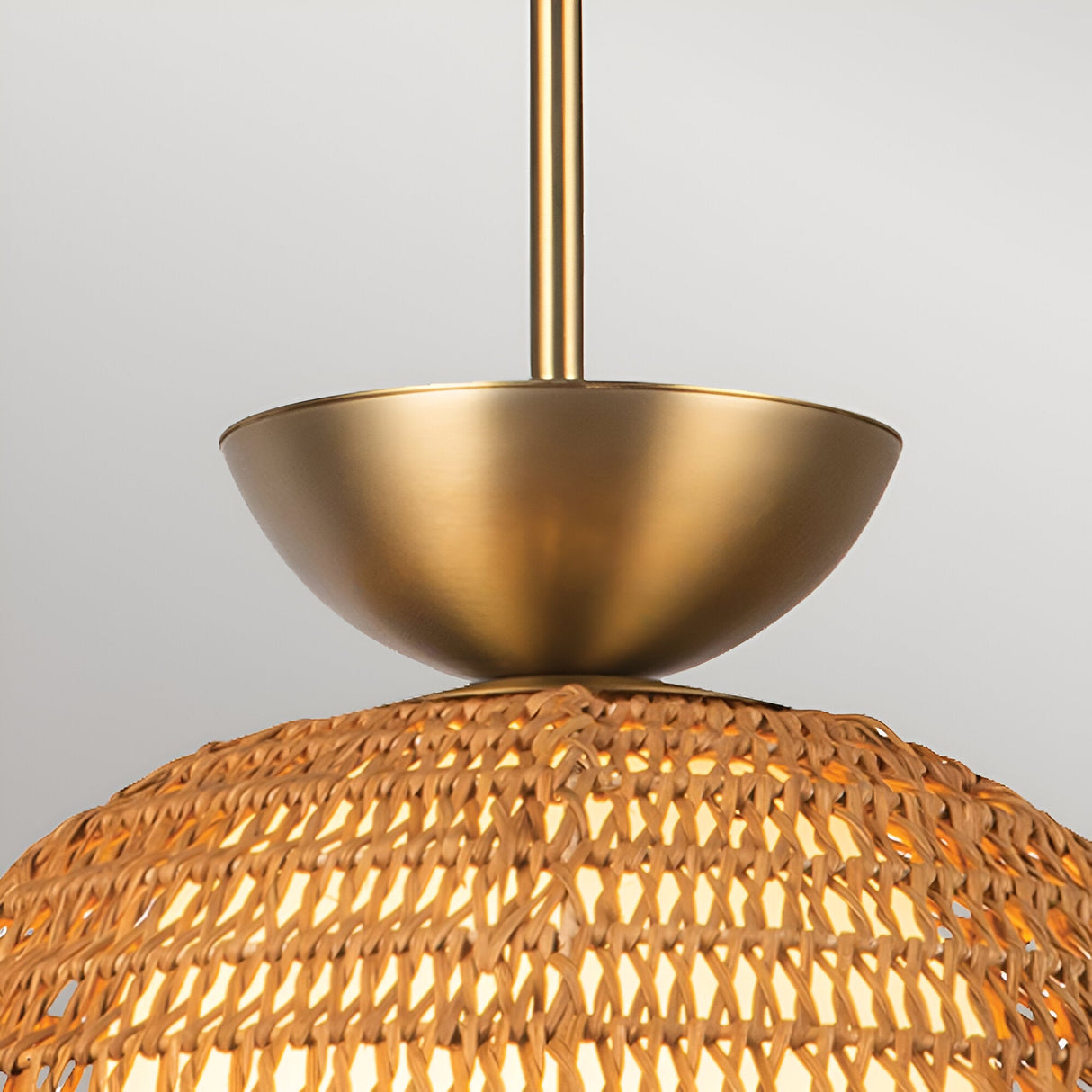 Perth 1 Light Pendant - Brushed Gold