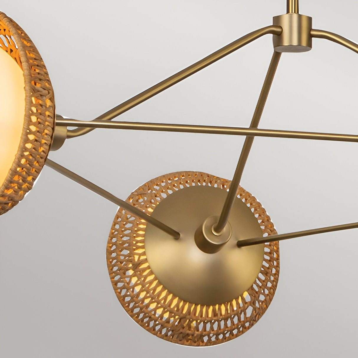 Perth 3 Light Chandelier - Brushed Gold
