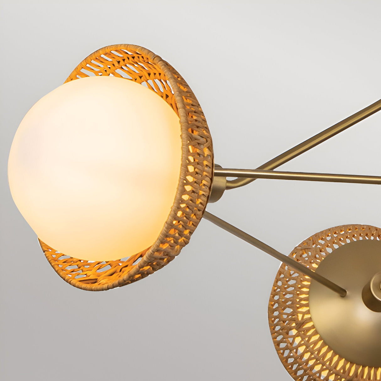 Perth 3 Light Chandelier - Brushed Gold