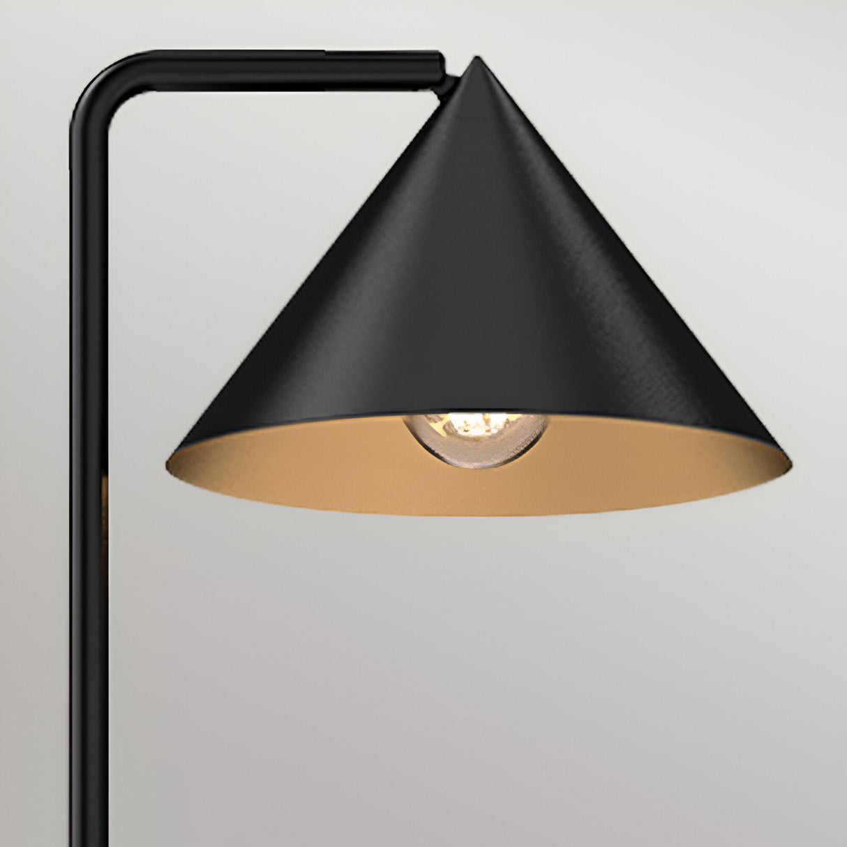 Remyck 1 Light Floor Lamp - Matte Black