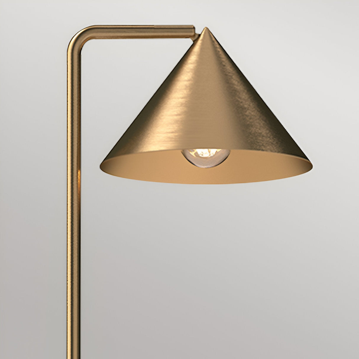 Remyck 1 Light Floor Lamp - Brushed Gold