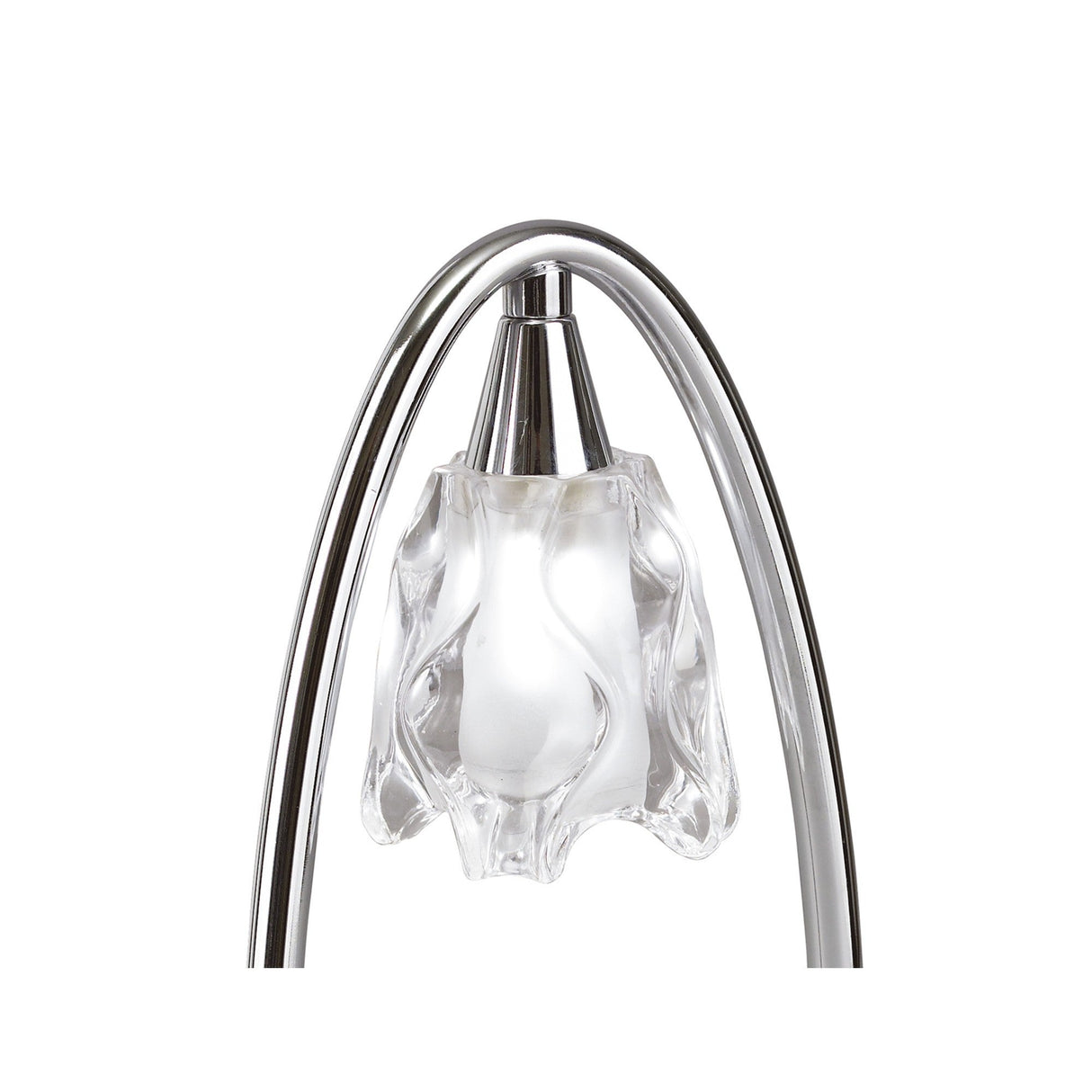 Amel 1 Light Table Lamp - Polished Chrome
