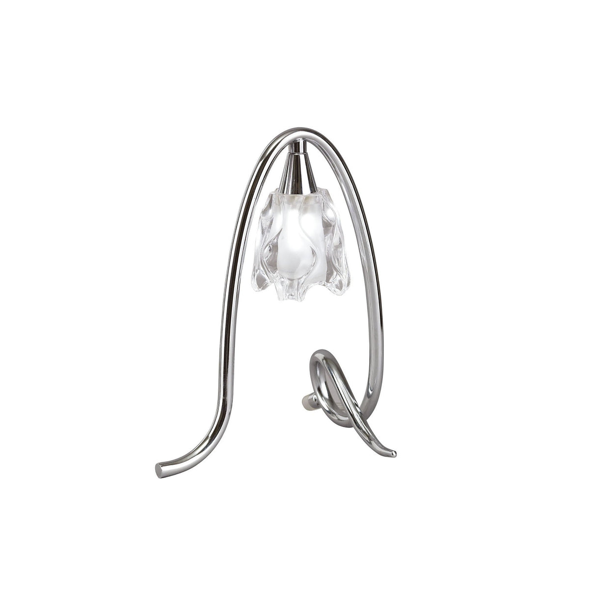 Amel 1 Light Table Lamp - Polished Chrome