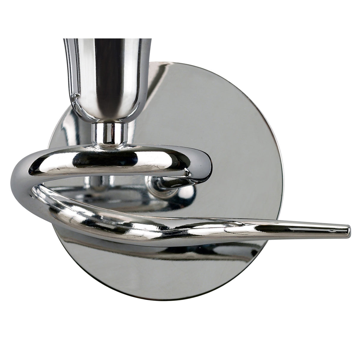 Amel 1 Light Wall Lamp - Polished Chrome