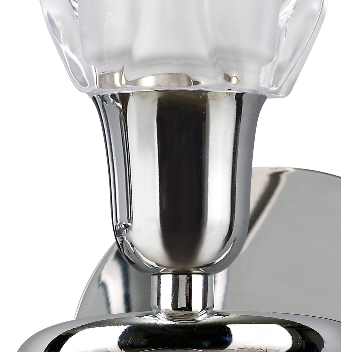 Amel 1 Light Wall Lamp - Polished Chrome