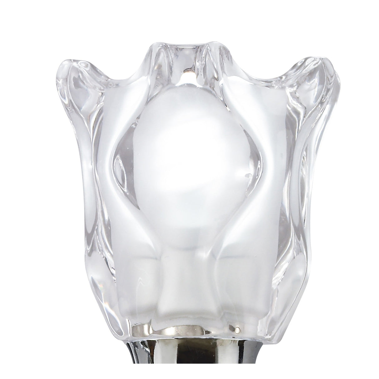 Amel 1 Light Wall Lamp - Polished Chrome