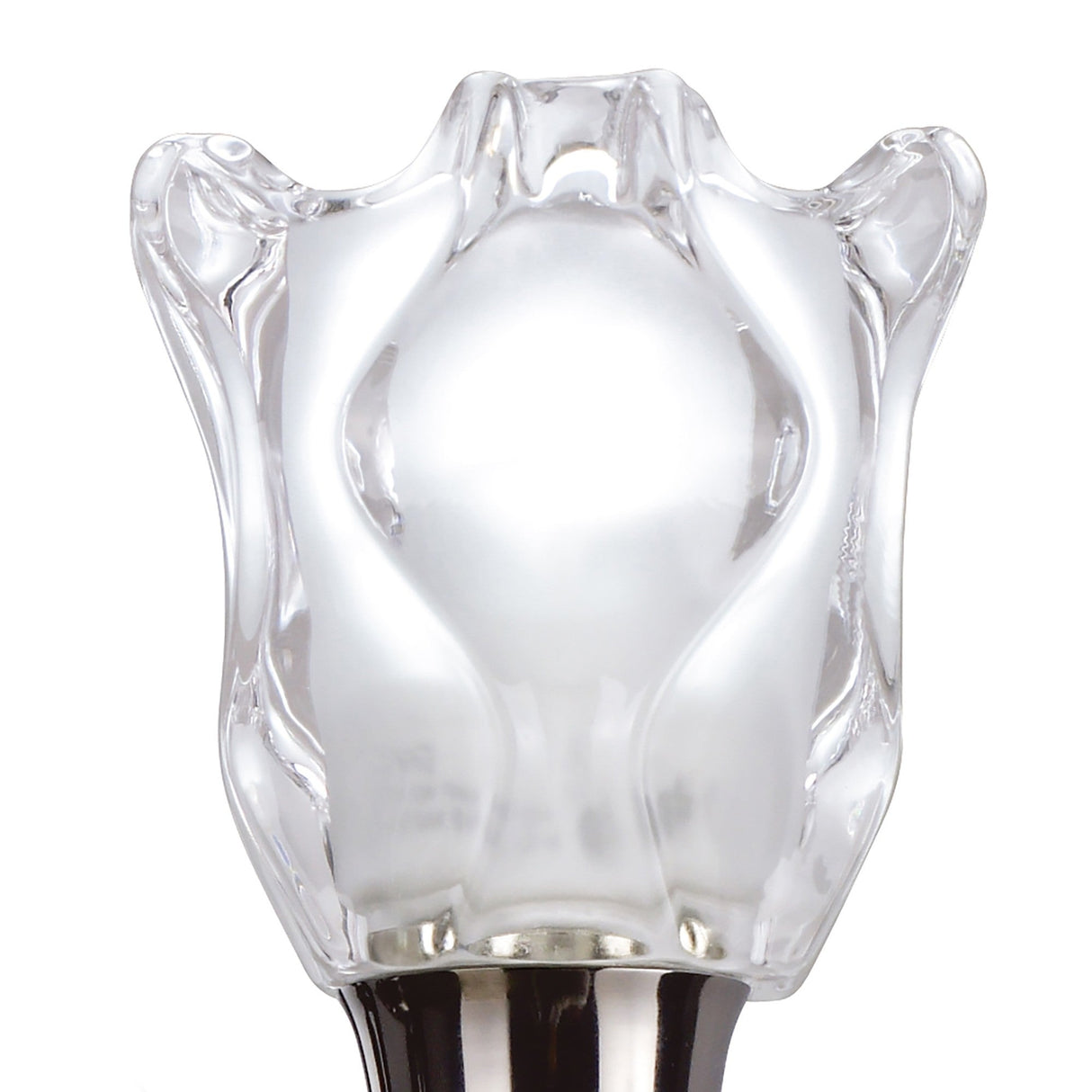 Amel 2 Light Wall Lamp - Black Chrome