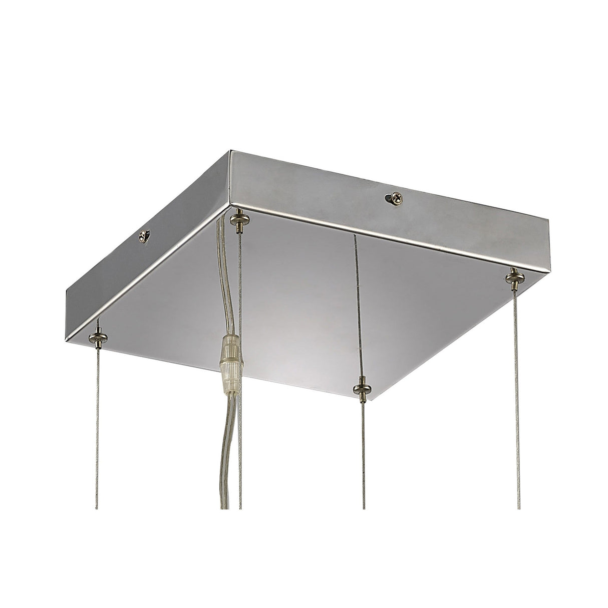 Amelia LED Crystal Suspension Light 44W 4000K - Chrome