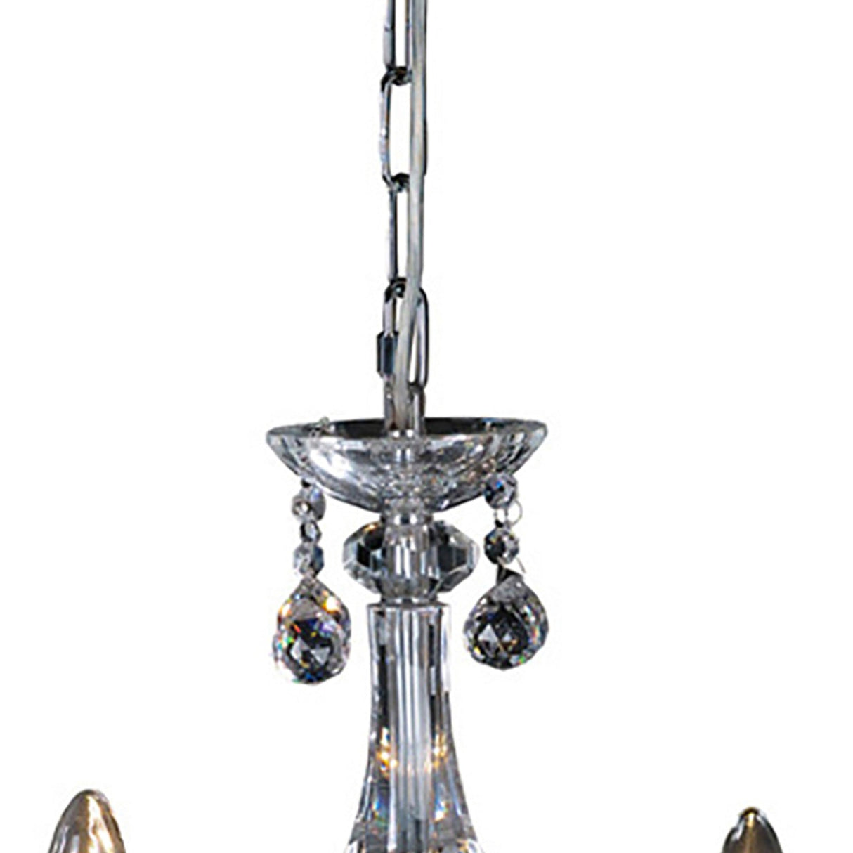 Amora 72cm 8 Light Crystal Chandelier - Polished Chrome