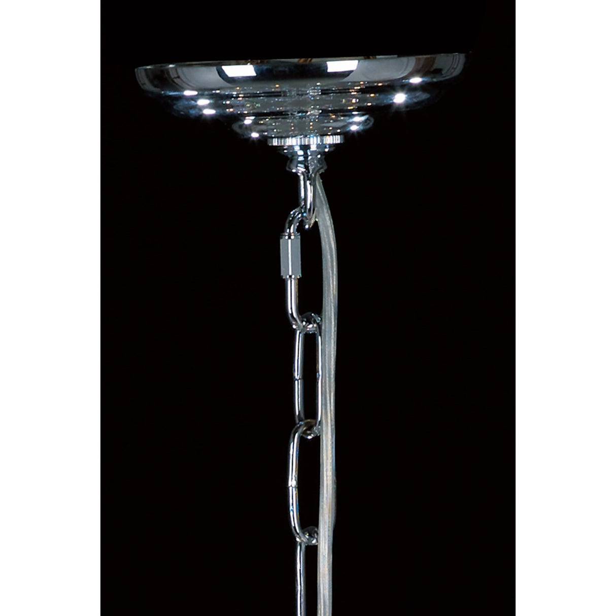 Amora 72cm 8 Light Crystal Chandelier - Polished Chrome