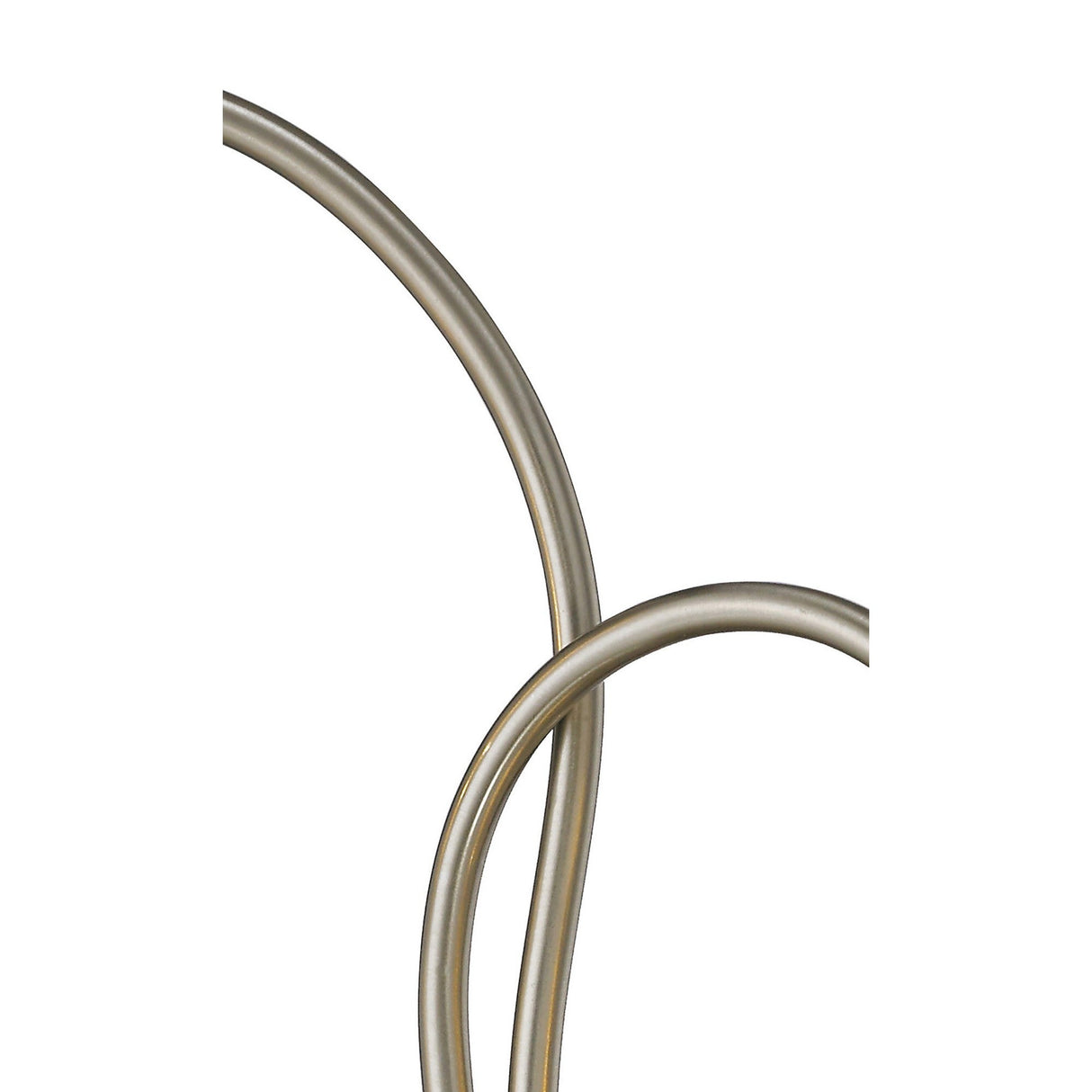 Apollo 2 Light Crystal Wall Light - Satin Nickel