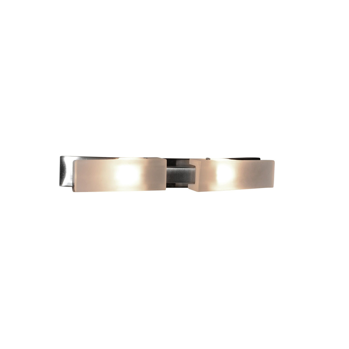 Arco 2 Light Wall Light - Satin Nickel