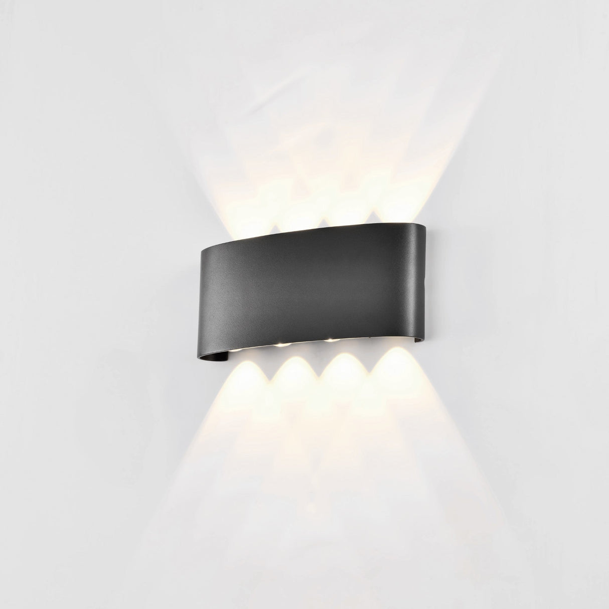 Arcs Outdoor LED Wall Light 8W 3000K - Anthracite