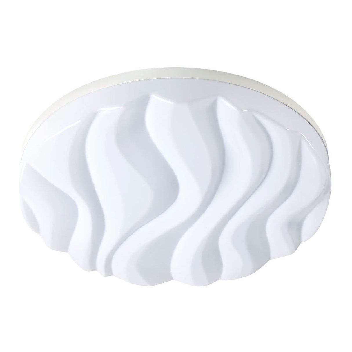 Arena Round LED Bathroom Ceiling/Wall Light - Matt White